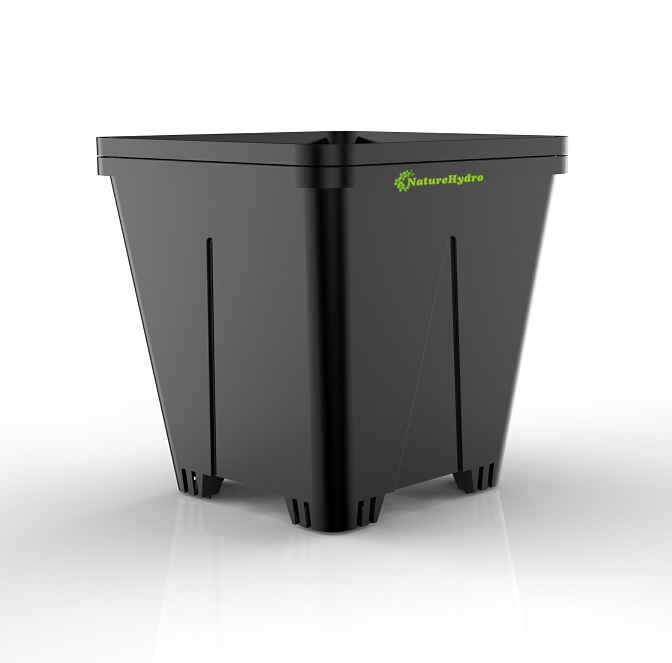 Macetas cuadradas de 4.7 L